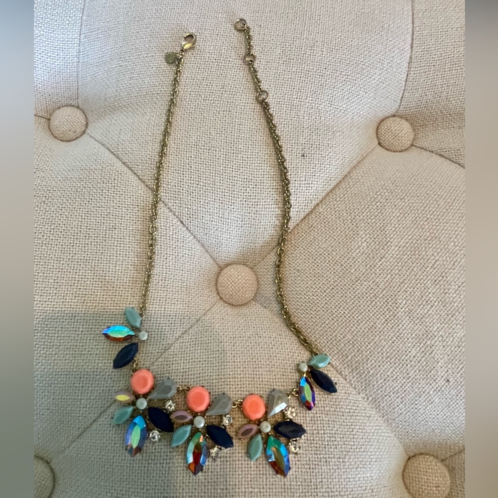 J.Crew Vintage Rhinestone Necklace